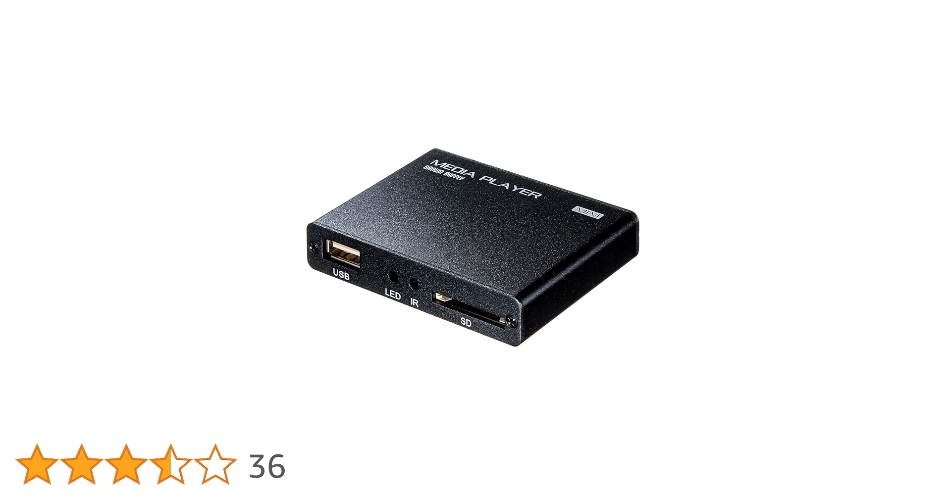 Amazon.co.jp: サンワサプライ メディアプレーヤー HDMI/RCA出力
